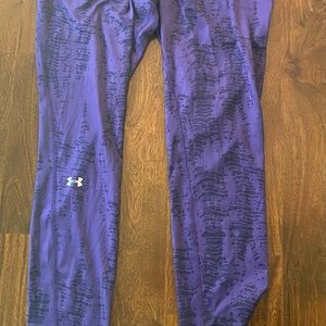 Purple under armor leggings small